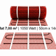 e-HEAT Mat Set met MIC² WiFi-thermostaat 7,00 m² / 1050 Watt - afb. 2