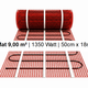 e-HEAT Mat Set met MIC² WiFi-thermostaat 9,00 m² / 1350 Watt - afb. 2