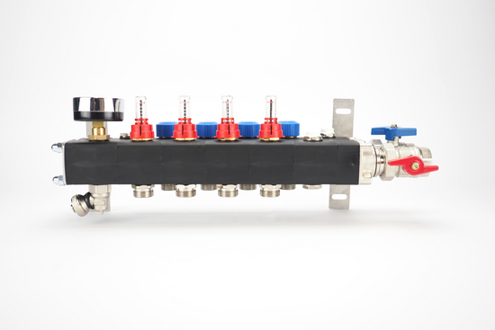 Open Compact Kunststof Dubbelwandig 11 Groeps, uitvoering rechts - afb. 1