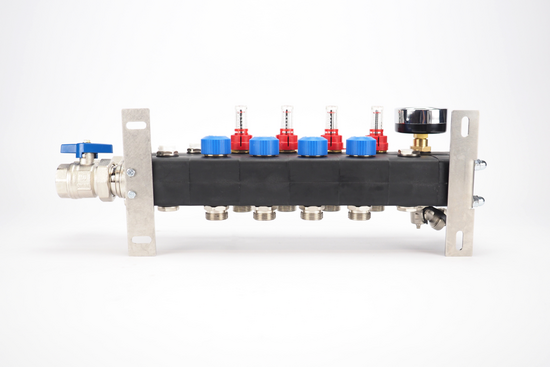 Open Compact Kunststof Dubbelwandig 12 Groeps, uitvoering rechts - afb. 6