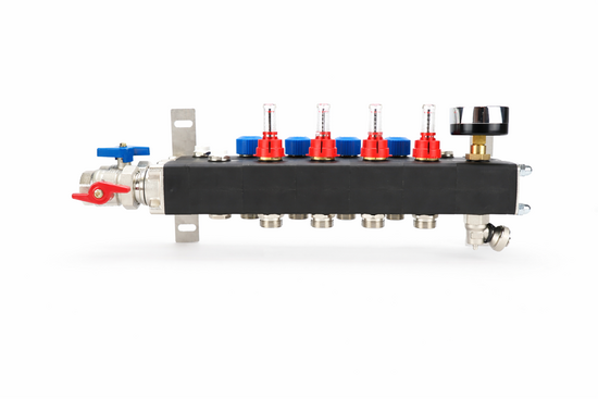 Open Compact Kunststof Dubbelwandig 1 Groeps, uitvoering links - afb. 1