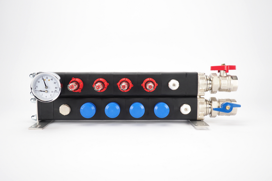 Open Compact Kunststof Dubbelwandig 3 Groeps, uitvoering links - afb. 4