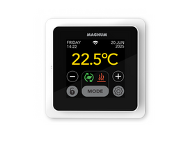 Remote Control WiFi Klokthermostaat MRC²-thermostaat (inbouw) | RAL 9010 Wit