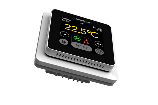 Remote Control WiFi Klokthermostaat MRC²-thermostaat (inbouw) | RAL 9010 Wit - afb. 4