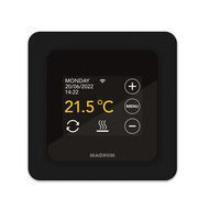 MRC WiFi Klokthermostaat (inbouw) | RAL 9011 Zwart