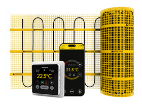 MAGNUM Mat Set met Thermostaat in Wit 0,75 m² / 113 Watt