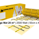 MAGNUM Mat op Maat met Keuzethermostaat 20,00 m² / 2500 Watt - afb. 2