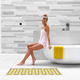 MAGNUM Mat Set met Thermostaat in Wit Mat 4,50 m² | 675 Watt - afb. 3