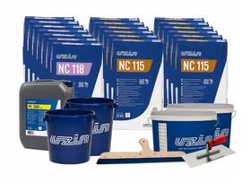 UZIN NC 115 Dichtzet- en egalisatieset, 50 m²