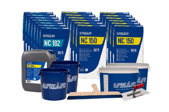 UZIN NC 150 Dichtzet- en egalisatieset, 50 m² - afb. 1