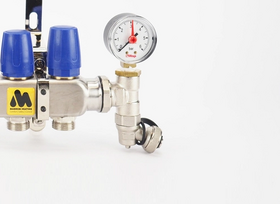 Verdeler-onderdelen Thermo-/Manometer met dompelbuis