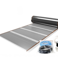 Verwarmingsfolie 10 m² / 1200 Watt Aanvulset, incl. connectieset 