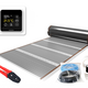 Verwarming Folie Set 10 m² / 1200 Watt Set met MRC-thermostaat | Wit - afb. 1