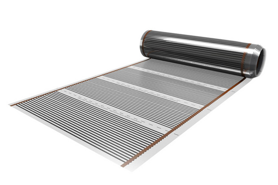 Verwarming Folie Set 25 m² / 3000 Watt Set met MRC-thermostaat | Zwart - afb. 7