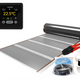 Verwarming Folie Set 25 m² / 3000 Watt Set met MRC-thermostaat | Zwart - afb. 1