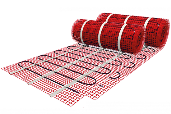 Verwarmingsmat Set Professional WiFi 15 m² / 2250 Watt Set met C16-thermostaat | Wit - afb. 6