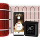Verwarmingsmat Set Professional WiFi 2 m² / 300 Watt Set met C16-thermostaat | Zwart (inbouw) - afb. 1