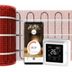 Verwarmingsmat Set Professional WiFi 20 m² / 3000 Watt Set met C16-thermostaat | Wit - afb. 1