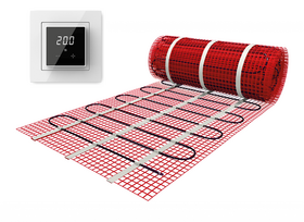 Verwarmingsmat Set Basic WiFi 3,5 m² / 525 Watt Set met ET44-thermostaat | Wit (inbouw)