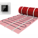 Verwarmingsmat Set 5 m² / 750 Watt Set met ET44-thermostaat | Wit (inbouw) - afb. 1