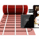 Verwarmingsmat Set Basic WiFi 20 m² / 3000 Watt Set met ET44-thermostaat | Zwart - afb. 1