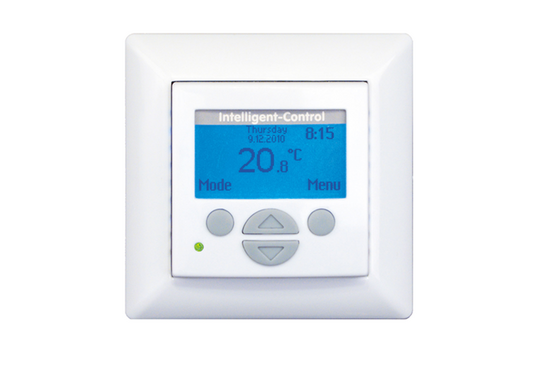 Verwarmingsmat Set 4,5 m² / 675 Watt Set met MIC-klokthermostaat | Wit - afb. 5