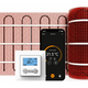 Vloerverwarmingsmat Set Comfort 7 m² / 1050 Watt Set met MIC² WiFi-thermostaat | Wit - afb. 1
