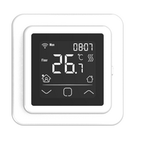 C16 WiFi Klokthermostaat (inbouw) | RAL 9010 Wit